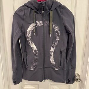 Lululemon Athletica Black and Red Hoodie
